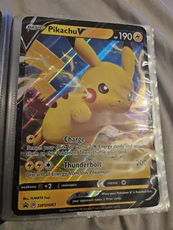 Pokemon Jumbo Card Lot With Binder (13) - Image 5