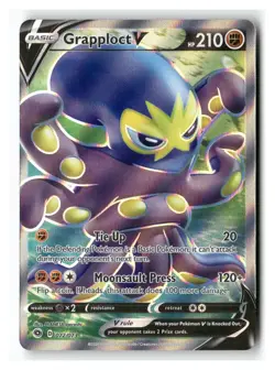 Grapploct V 072/073 Rare Ultra Champion's Path Pokemon Near Mint - Image 1