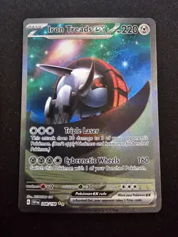 Iron Treads ex 248/198 Special Illustration Rare Scarlet & Violet Base Pokemon - Image 1