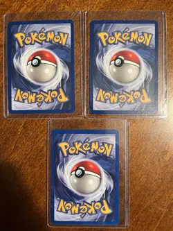 Pokemon TCG Base Set Chansey Holo 3/102, Dragonite 19/62, And Kingdra Holo 8/111 - Image 2