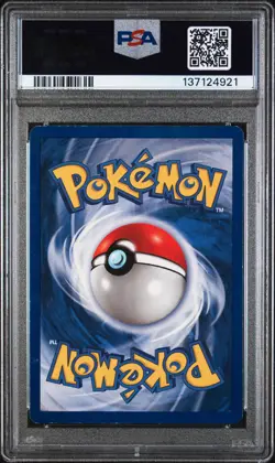 1999 POKEMON GAME 1ST ED-SHADOWLESS #8 MACHAMP-HOLO PSA 5 - Image 2