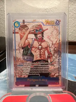 Portgas.D.Ace (119) (Parallel) OP13-119 Carrying On His Will Foil - Image 1