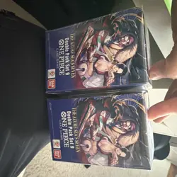One Piece TCG OP-14 The Azure Sea's Seven Double Pack Set Vol. 9 lot of 2 - Image 1