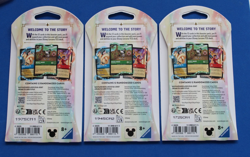 2025 DISNEY LORCANA FABLED 3 HANGER SLEEVE LOT SEALED - Image 5
