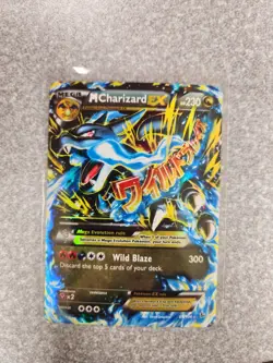Pokemon MCharizard EX Mega Evolution Holo Card 69/106 HP230 300 Attack - Image 1