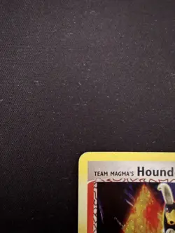 Team Magma's Houndoom 10/95 Pokemon Card TCG Team Magma vs Team Aqua Holo Rare - Image 3