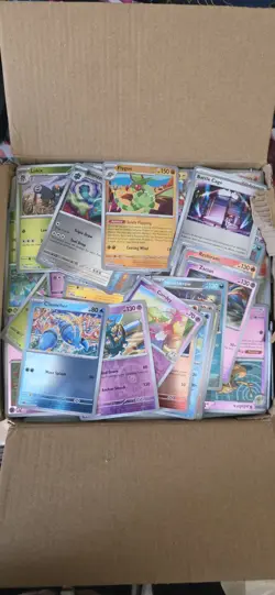 Pokemon Modern Bulk Lot 8 Lbs, 1200+ Cards, Common Uncommon Rare Holos Ect! - Image 1
