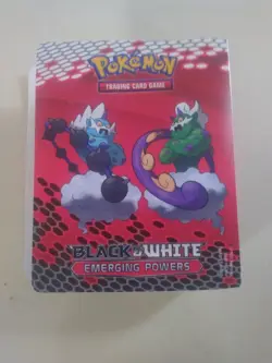 Pokemon Card Mini Binder/Album Holds 30 Front & Back B & W: Emerging Powers - Image 2