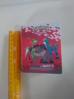 Pokemon Card Mini Binder/Album Holds 30 Front & Back B & W: Emerging Powers - Image 4