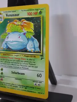 Pokemon TCG Venusaur Holo Rare Card 18/130 2000 Base Set 2 Excellent Condition - Image 5