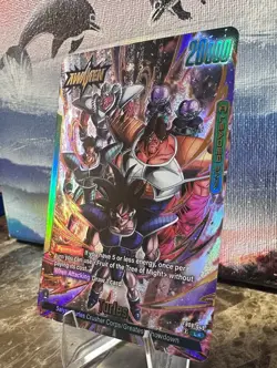 Turles FB08-049 Leader Alt Art Saiyan's Pride Dragon Ball English Card Fusion - Image 5