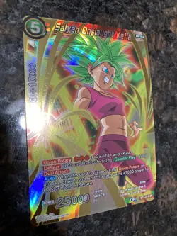 Saiyan Onslaught Kefla BT4-019 SR Foil Dragon Ball Super Card Game | LP - Image 3