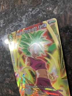 Saiyan Onslaught Kefla BT4-019 SR Foil Dragon Ball Super Card Game | LP - Image 5