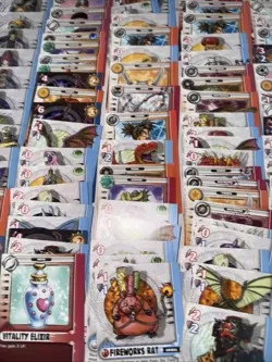 Blue Dragon Roll Playing Card Game By Konomi 130 Card Lot Mistwalker - Image 5