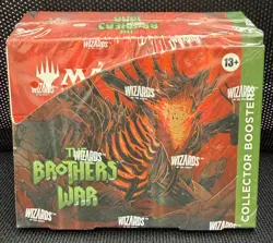 Magic The Gathering MTG - The Brothers' War Collector Booster Box Factory Sealed - Image 1
