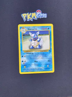 Pokemon TCG Wartortle Base Set 2 63/130 Regular LP. - Image 1