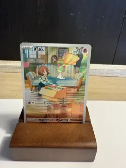 Pokemon TCG Ralts Scarlet & Violet Base Set Holo Illustration Card 211/198 - Image 1
