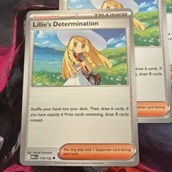 Pokemon TCG Lillie's Determination 119/132 Uncommon Playset 4X Mega Evolution - Image 2