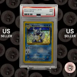 PSA 9 - WARTORTLE - 002/034 - POKEMON CLASSIC GAME DECKS CLB ENGLISH - HOLO - Image 1