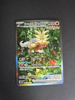 Gouging Fire ex 204/162 Special Illustration Rare Temporal Forces Pokemon TCG NM - Image 1