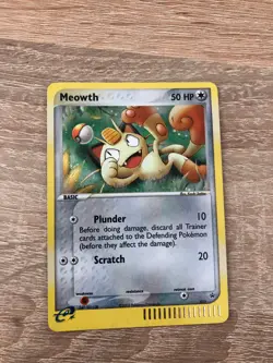 Pokemon Meowth 013 Black Star Promo NM - Image 1