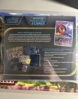 Pokemon TCG Phantasmal Flames Elite Trainer Box Pokemon Center ETB W/ CASE - Image 2