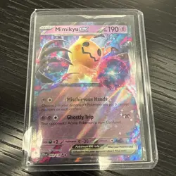 Pokemon TCG Lillie's Ribombee 164/159 Journey Together Illustration Mimikyu 069 - Image 5