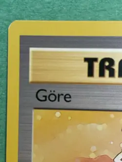 Pokemon TCG GERMAN 1st Edition Lass (Gore) 75/102 Rare Near Mint+ - Image 3