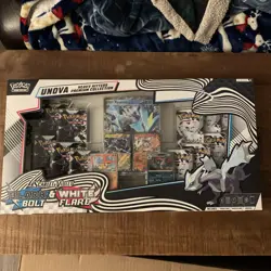 Pokemon TCG Unova Heavy Hitters Premium Collection Black Bolt & White Flare NEW - Image 1