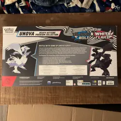 Pokemon TCG Unova Heavy Hitters Premium Collection Black Bolt & White Flare NEW - Image 2