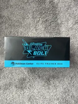 Black Bolt Pokemon Center Elite Trainer Box ETB Pokemon TCG New Sealed - Image 5