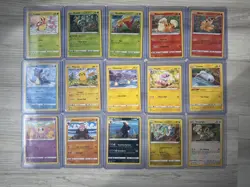 2022 McDonald Complete Set 15 Match & Battle Pokemon 6 HOLO & 9 NON-HOLO - LP - Image 1