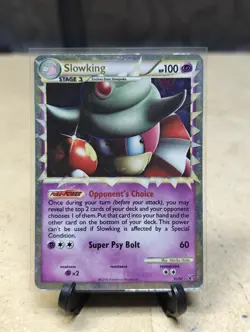 Slowking (Prime) 85/90 Pokemon TCG 2010 Undaunted Set Holo Rare Promo - Image 1