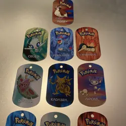 Pokemon METAL TAGS Job Lot Bundle 10 2006 - Image 4
