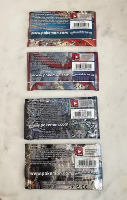 Pokemon TCG Sealed Lot – Tin + 4 Booster Packs (XY & Sun & Moon) - Image 4