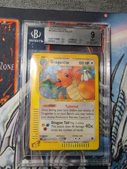 Dragonite 009/165 Expedition Base Set Holo POKEMON BGS 9 - Image 1