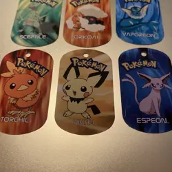 Pokemon METAL TAGS Job Lot Bundle 13 - Image 2