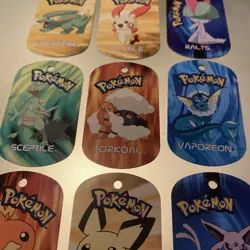 Pokemon METAL TAGS Job Lot Bundle 13 - Image 3