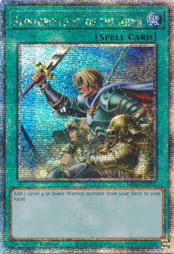 Yu-Gi-Oh! RA01-EN051 Reinforcement Of The Army (1st Ed) Quarter Century Rare, NM - Image 1