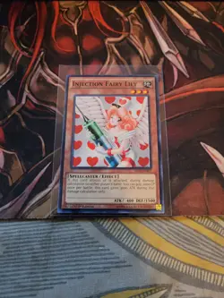 YUGIOH TCG INJECTION FAIRY LILY YS14-ENA07 COMMON 1ST EDITION NM - Image 1