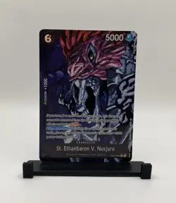 One Piece St. Ethanbaron V. Nusjuro Alt Art OP13-080 Carrying On His Will ENG - Image 1