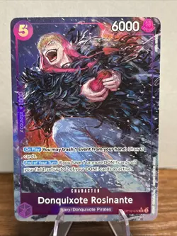 Donquixote Rosinante (Alt Art) OP10-072 SR Royal Blood - ONE PIECE English 🔥 - Image 1