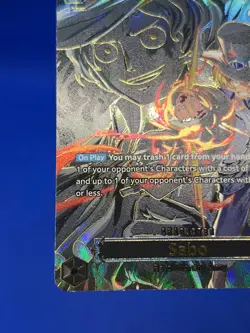 One Piece Carrying On His Will Sabo OP07-118 SP SEC Secret Rare NM - Image 5