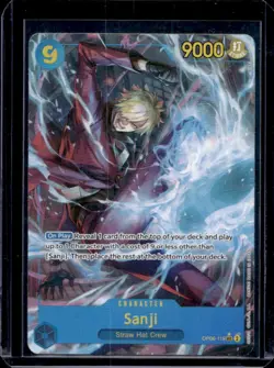 2024 One Piece Wings of The Captain Sanji Secret Rare #OP06-119 - Image 1