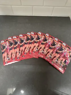 One Piece Heroines Edition EB-03 Sleeved Booster Pack Lot Of 10 In Hand QTY - Image 1