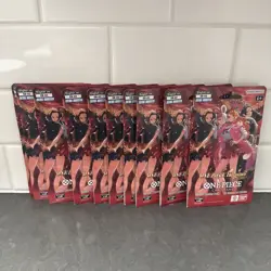 One Piece Heroines Edition EB-03 Sleeved Booster Pack Lot Of 10 In Hand QTY - Image 2