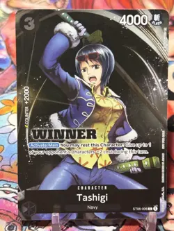 TASHIGI - One Piece TCG ST06-006 - WINNER Promo - Winner Pack Vol. 4 - Image 1