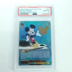 2023 Weiss Schwarz Disney 100 Japan Mickey Mouse Dds/S104 #056 SSP STAMP PSA 10 - Image 1