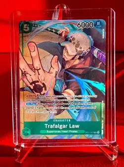 Trafalgar Law 047 Parallel Alt Art ERRATA OP01-047 One Piece Card - Image 1