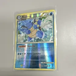 Blastoise Unleashed Reverse Holo Rare Pokemon TCG Card 13/95 HP 130 English - Image 1